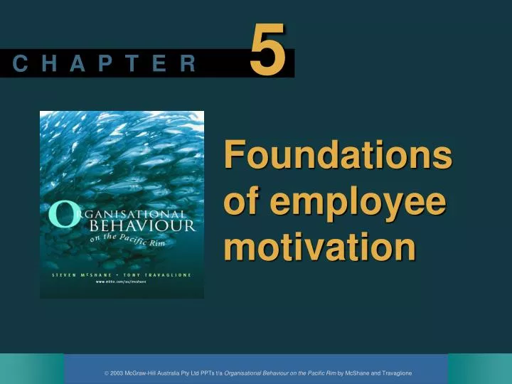 foundations of employee motivation