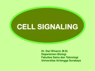 cell signaling