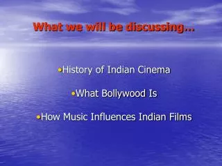 History of Indian Cinema What Bollywood Is How Music Influences Indian Films