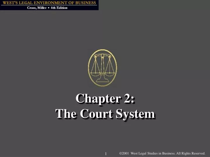 chapter 2 the court system