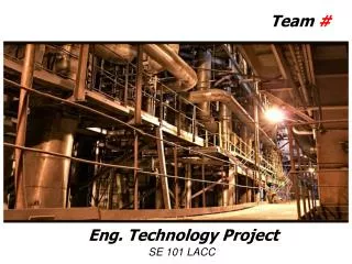 Eng. Technology Project