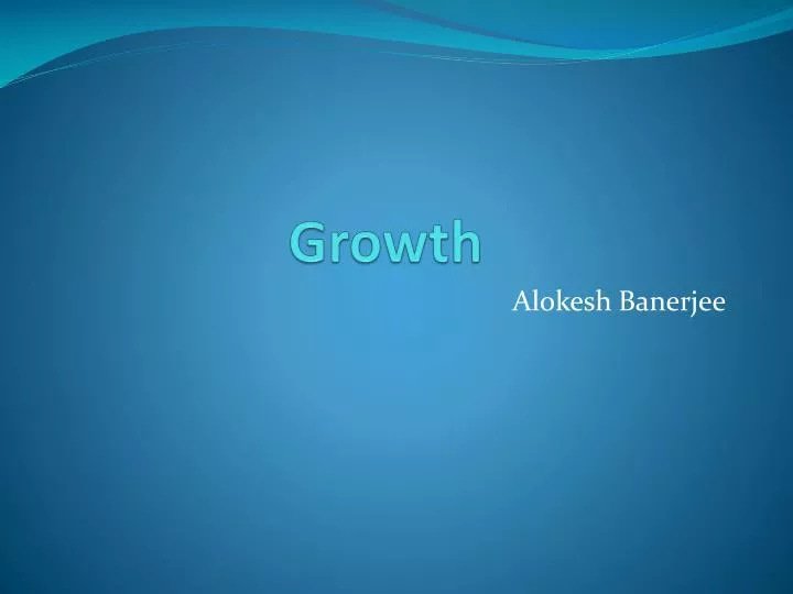 growth