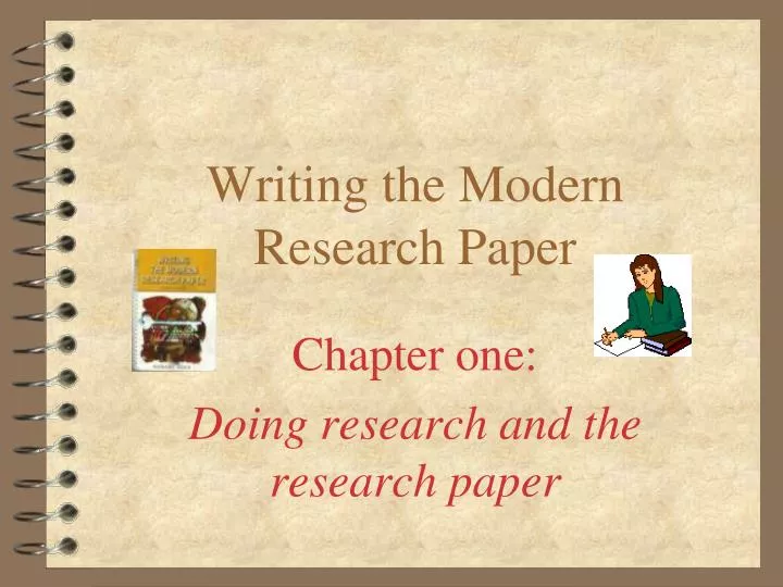 writing the modern research paper