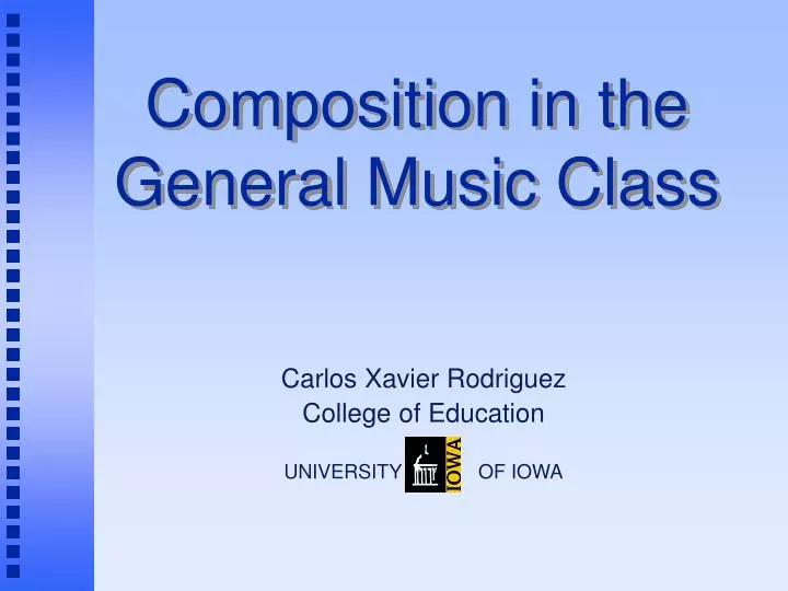 composition in the general music class