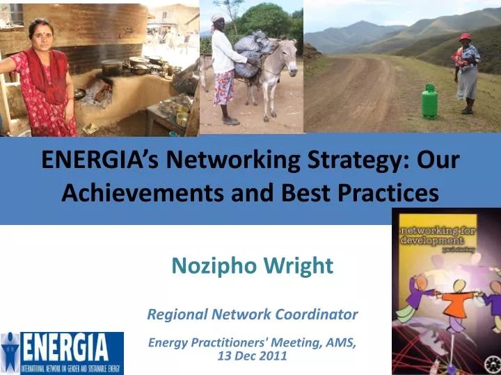 energia s networking strategy our achievements and best practices
