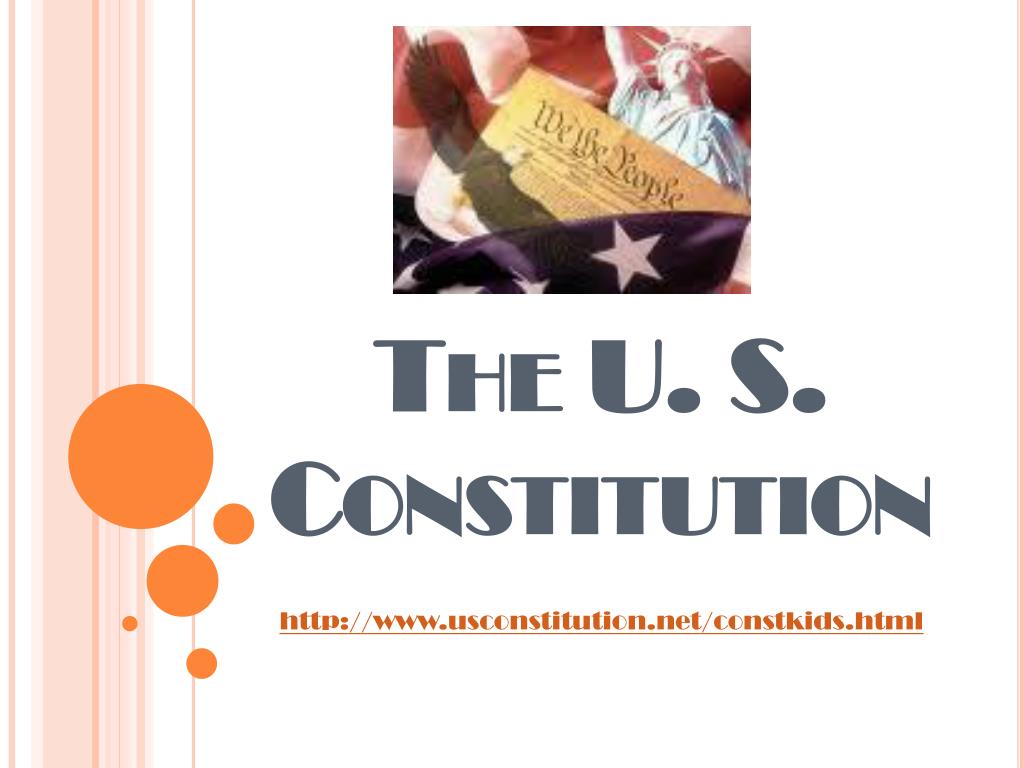 PPT - The U. S. Constitution PowerPoint Presentation, free download ...