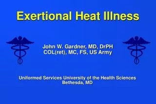 Exertional Heat Illness