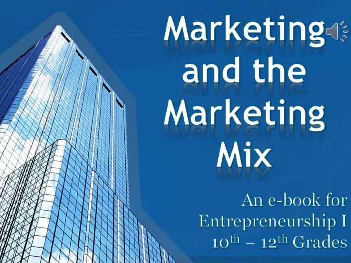 marketing and the marketing mix