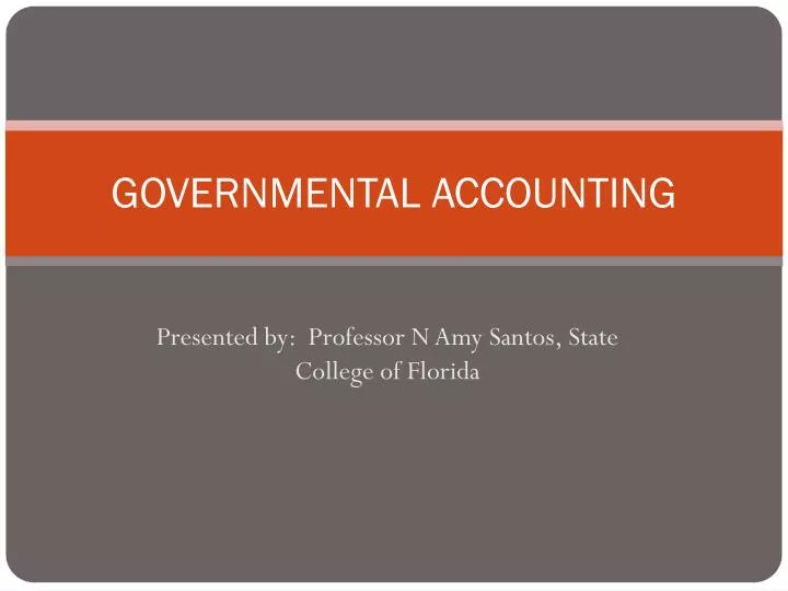 governmental accounting
