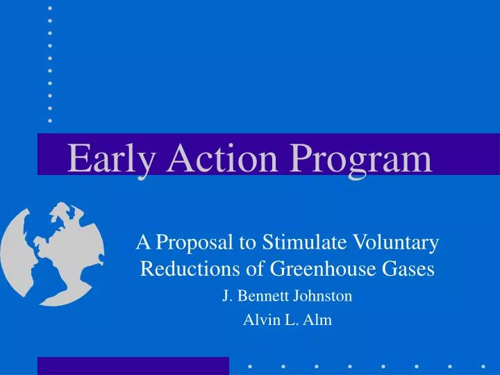 early action program