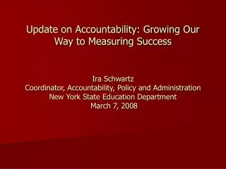The Challenge of Accountability