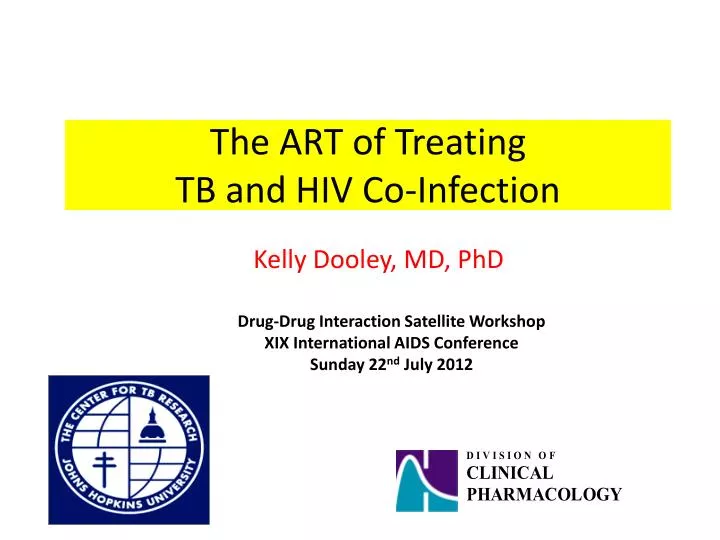 the art of treating tb and hiv co infection