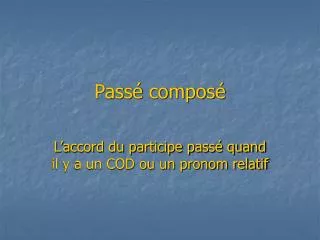 pass compos