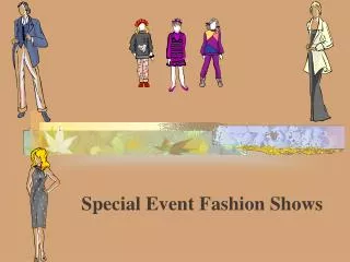 Special Event Fashion Shows