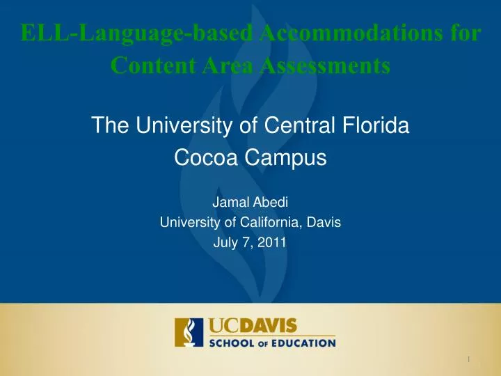 ell language based accommodations for content area assessments