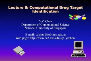 Lecture 8: Computational Drug Target Identification