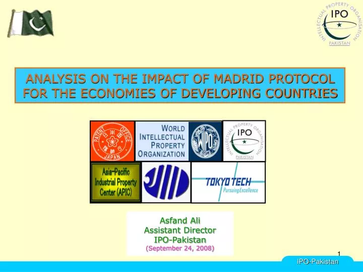 analysis on the impact of madrid protocol for the economies of developing countries