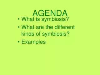 AGENDA