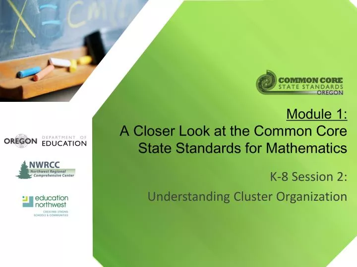 module 1 a closer look at the common core state standards for mathematics