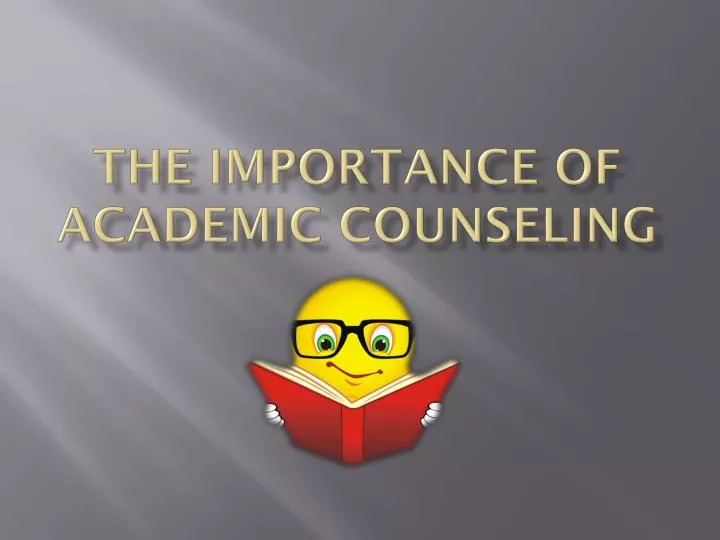 the importance of academic counseling