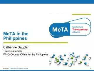 MeTA in the Philippines