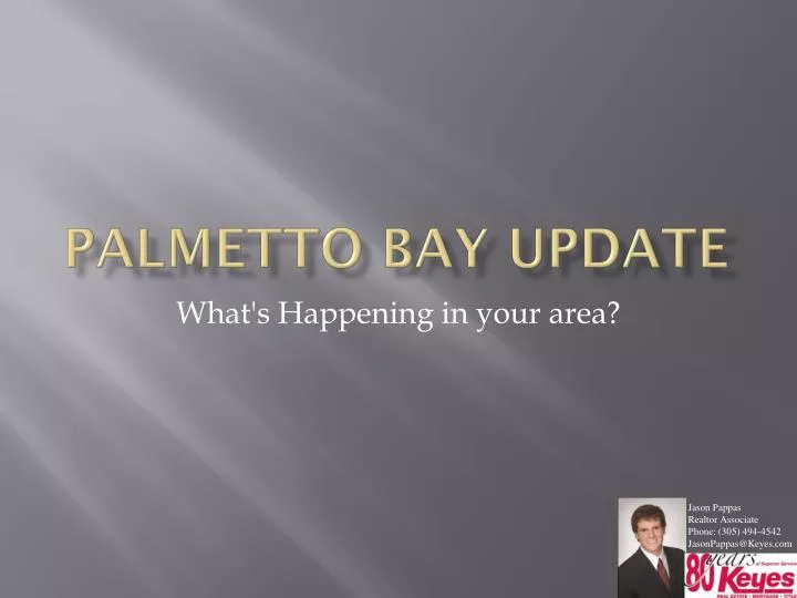 palmetto bay update
