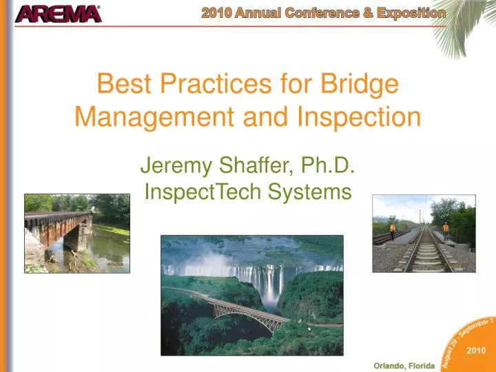 best practices for bridge management and inspection