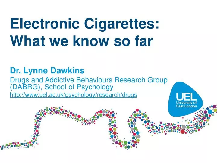 electronic cigarettes what we know so far