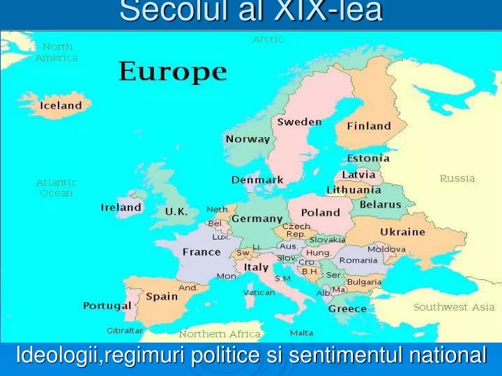 lumea la inceputul secolului secolul al xix lea