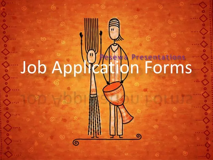 job application forms