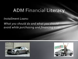 ADM Financial Literacy