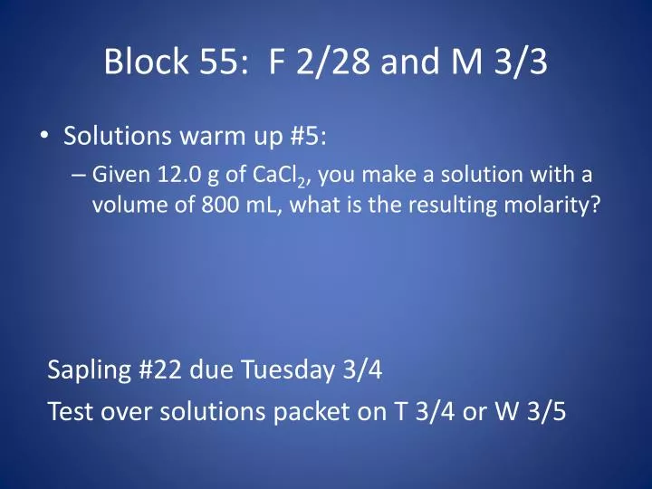 block 55 f 2 28 and m 3 3