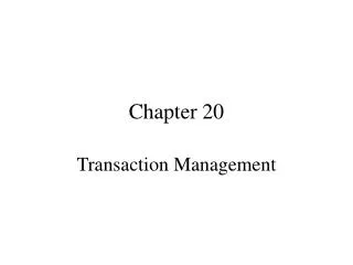 Chapter 20