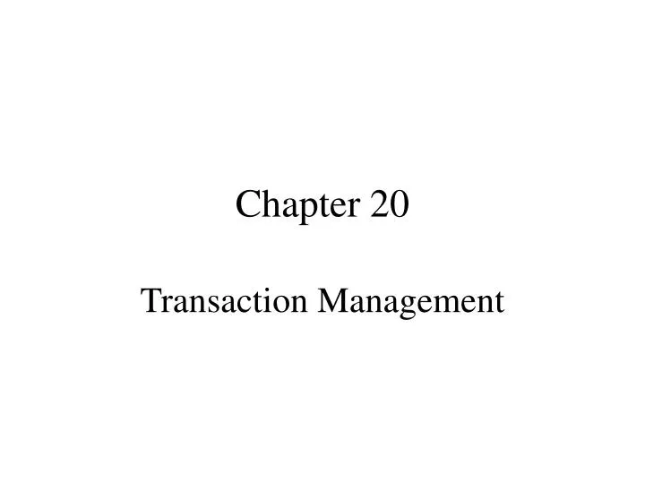 chapter 20