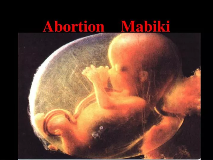 abortion mabiki