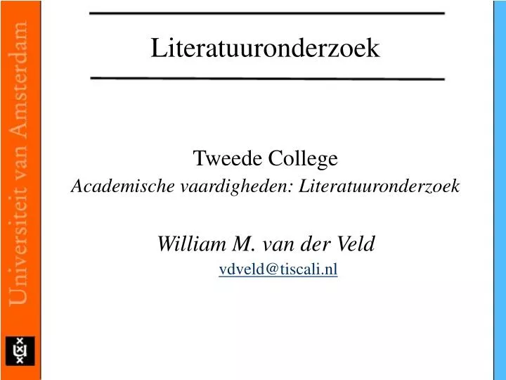 literatuuronderzoek