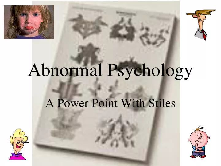 abnormal psychology