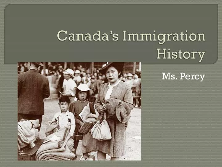 canada s immigration history