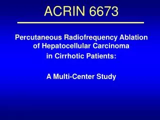 ACRIN 6673