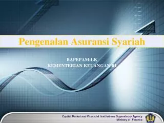 pengenalan asuransi syariah