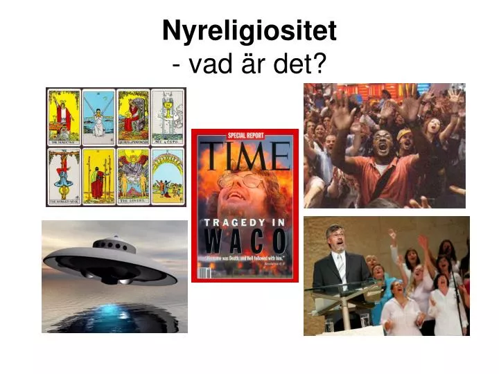 nyreligiositet vad r det