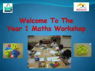 Welcome To The Year 1 Maths Workshop