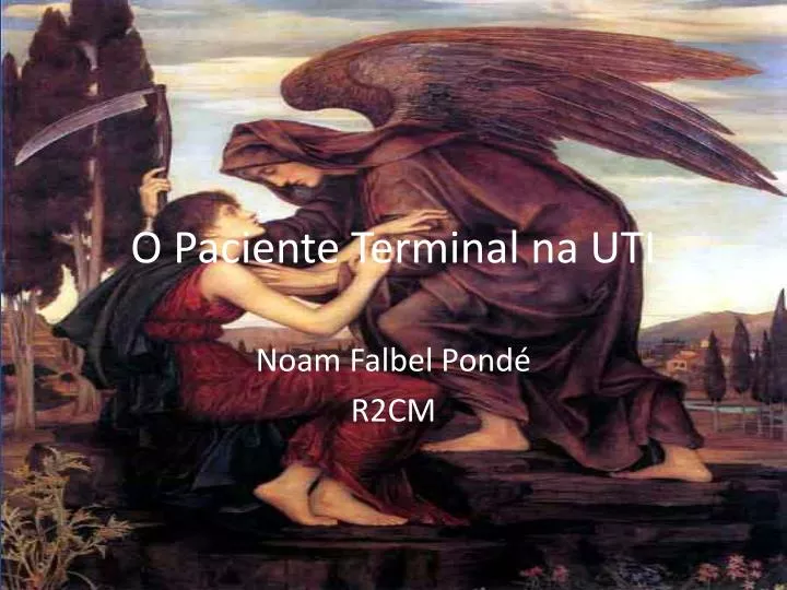 o paciente terminal na uti