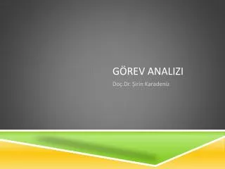 g rev analizi