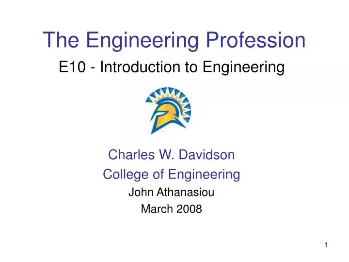 the engineering profession