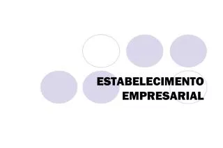 estabelecimento empresarial