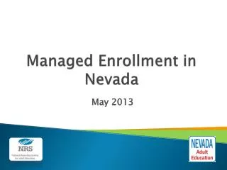 Managed Enrollment in Nevada