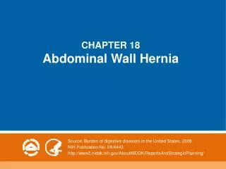 CHAPTER 18 Abdominal Wall Hernia