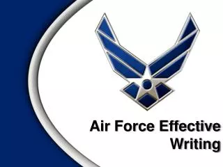 Air Force Effective Writing