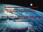 Ce diaporama est relayé par SOS- planete . - slide 1